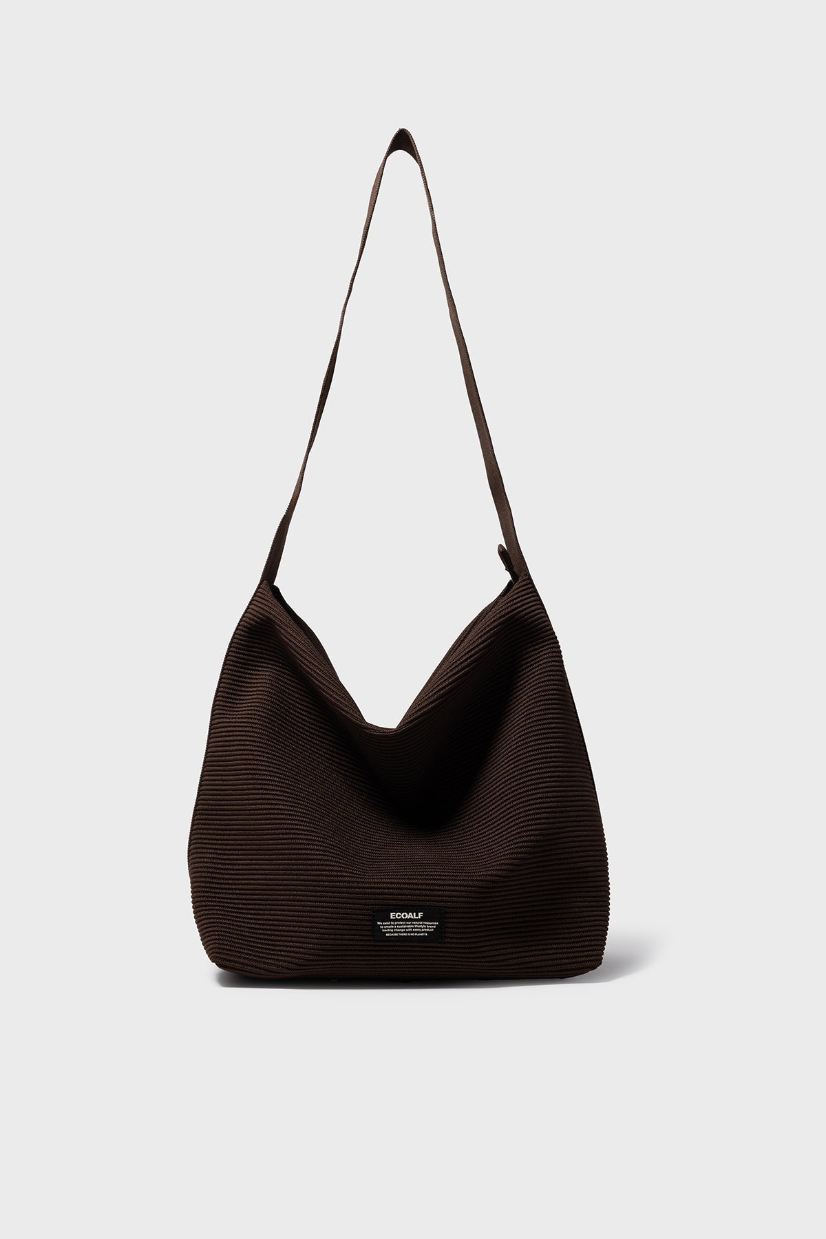 Borsa a secchiello Tika Otto marrone scuro | ECOALF