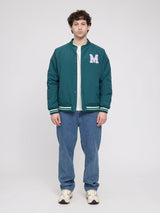 Jacket Varsity Deep Teal Man | MAZINE