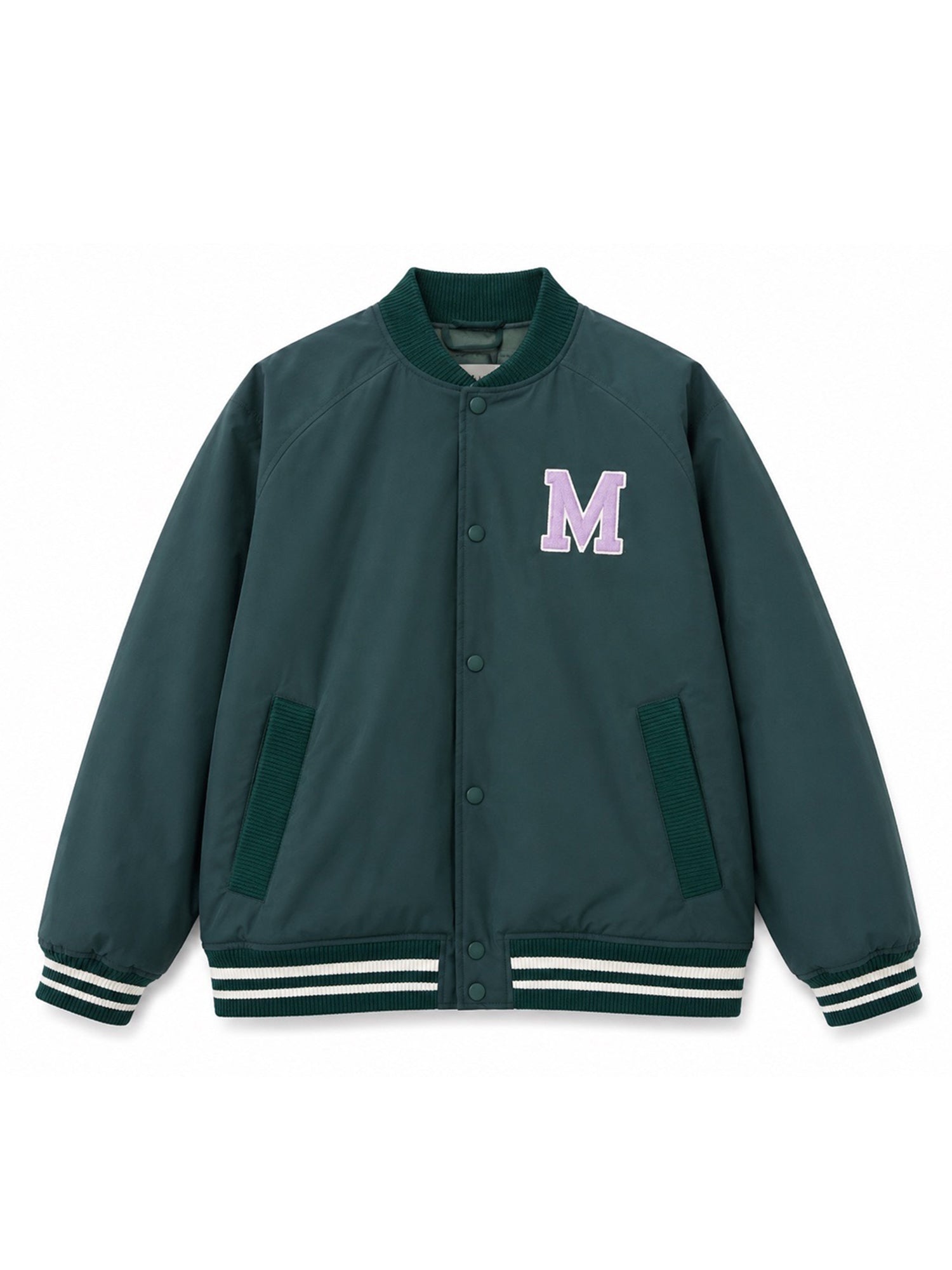 Jacket Varsity Deep Teal Man | MAZINE