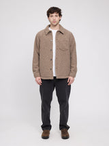 Giacca Uomo Vegan Wool Walnut | MAZINE