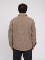 Giacca Uomo Vegan Wool Walnut | MAZINE