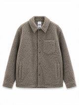 Giacca Uomo Vegan Wool Walnut | MAZINE