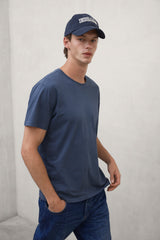 T-shirt Vent da uomo blu acciaio | ECOALF