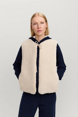Viivi Women's Vest – Off White | Makia