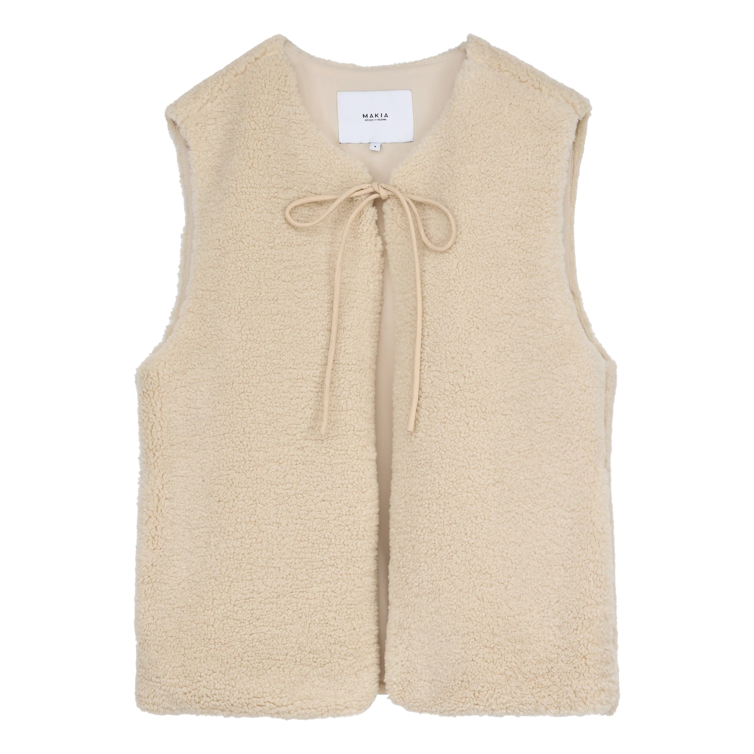 Viivi Women's Vest – Off White | Makia