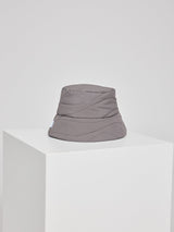 Waves Quilt Padded Bucket Hat Warm Mud | MAZINE