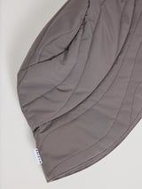 Waves Quilt Padded Bucket Hat Warm Mud | MAZINE