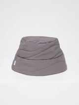 Waves Quilt Padded Bucket Hat Warm Mud | MAZINE