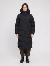 Steppmantel Waves Quilt Puffer Schwarz Damen | MAZINE