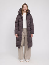 Jacket Waves Quilt Short Puffer Auberginenfarben | MAZINE