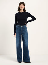 Jeans Salt Night Blue GOTS in Cotone | Lanius