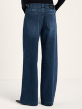 Jeans Salt Night Blue GOTS in Cotone | Lanius
