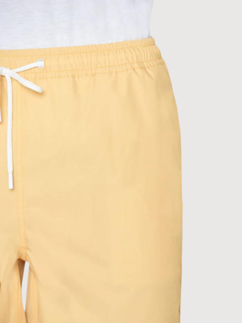 Swim Short Men Yellow Recycled Polyester | Knowledge Cotton Apparel