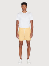 Swim Short Men Yellow Recycled Polyester | Knowledge Cotton Apparel