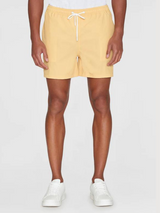 Swim Short Men Yellow Recycled Polyester | Knowledge Cotton Apparel