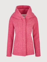 Jacket Henrietta Pink in organic wool | Stapf