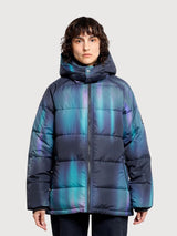 Puffer Jacket Boden Aurora Light Multi Color in recycled polyester | Dedicated