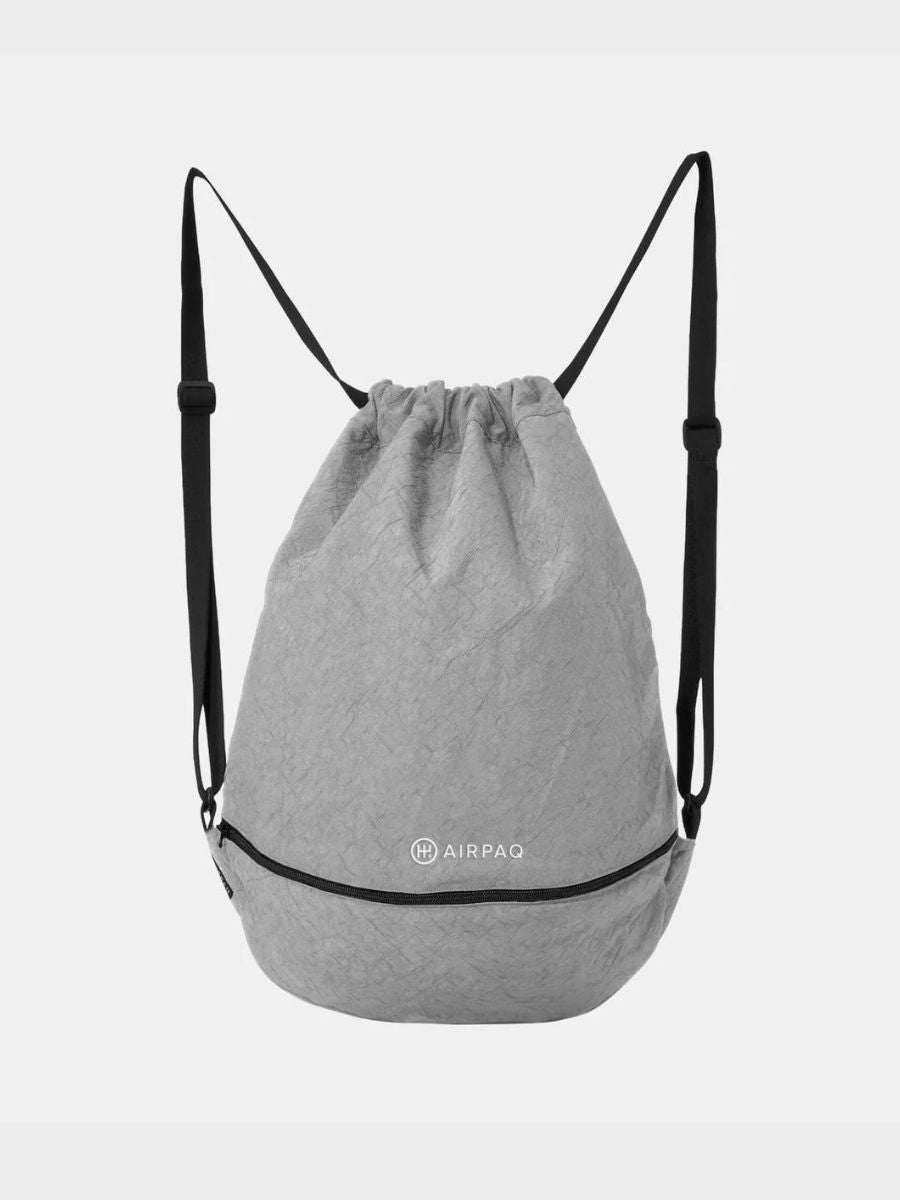 Baq Bag Backpack Grey in Recycled Airbag | Airpaq