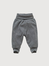 Reversible trousers taupe / monster in organic cotton | People Wear Organic