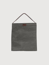 Dark gray wood bag | Uashmama