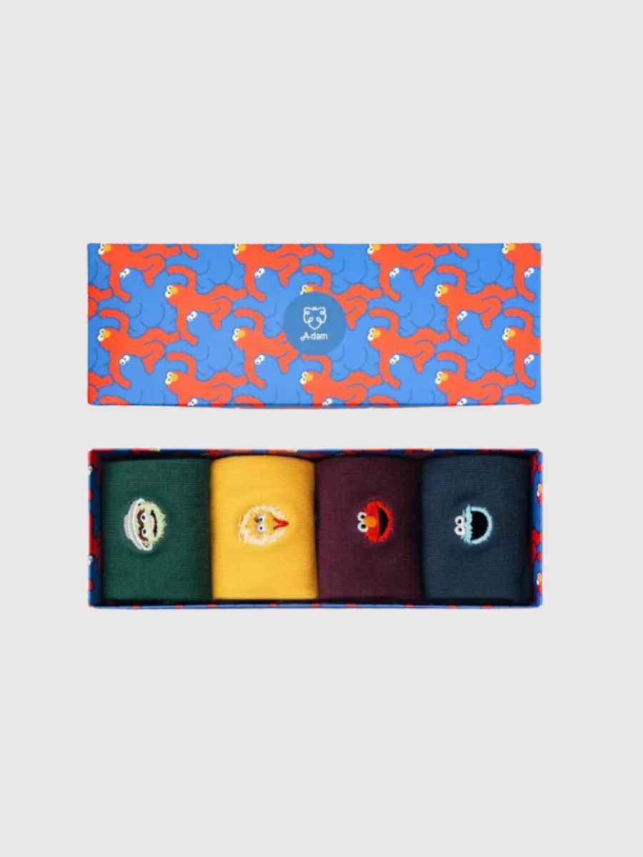 Giftbox Socks Sesame Special Edition in Organic Cotton | A-dam