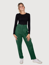Green Lolita Pants in Organic Cotton | Cora Happywear