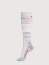 Socks Ski Light Grey in Merino Wool | Rewoolution