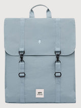 Backpack Handy Metal Stone Blue in Recycled Polyester I Lefrik