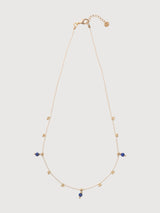 Aware Necklace Gold Lapis Lazuli | A Beautiful Story