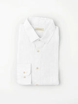 Shirt Linen Verzasca White | Carpasus