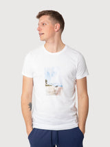 Martijn T-shirt Bianco Surf | Re-Bello