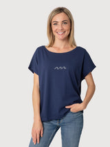 Milli T-Shirt Wave Navy | Re-Bello