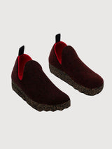 City Merlot Shoes in Natural Wool | Asportuguesas
