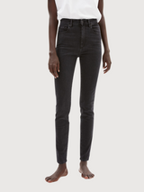 Jeans Ingaa Washed Down Black in organic cotton | Armedangels