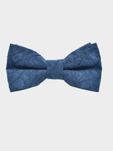 Blue recycled airbag bow tie | Airpaq