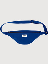 Belt bag Bleue Electrique in organic cotton | Hindbag