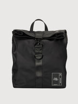 Backpack Penelope Black in recycled nylon | Miomojo