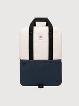 Backpack Daily 15'' White Blue Recycled Polyester Backpack | Lefrik