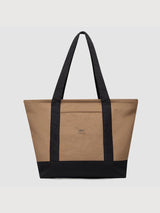 Tote Bag Strata Ripstop Camel in Recycled Polyester | Lefrik