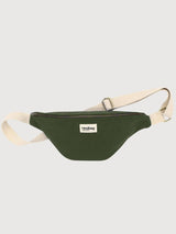 Belt bag Olivia Olive in organic cotton | Hindbag