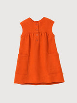 Dress Orange in Organic Wool | Disana