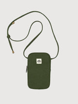 Phone Bag Bill Olive Organic Cotton | Hindbag