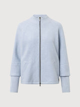 Jacket Johanna Blue in organic wool | Stapf