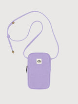 Phone Bag Bill Lilas Organic Cotton | Hindbag