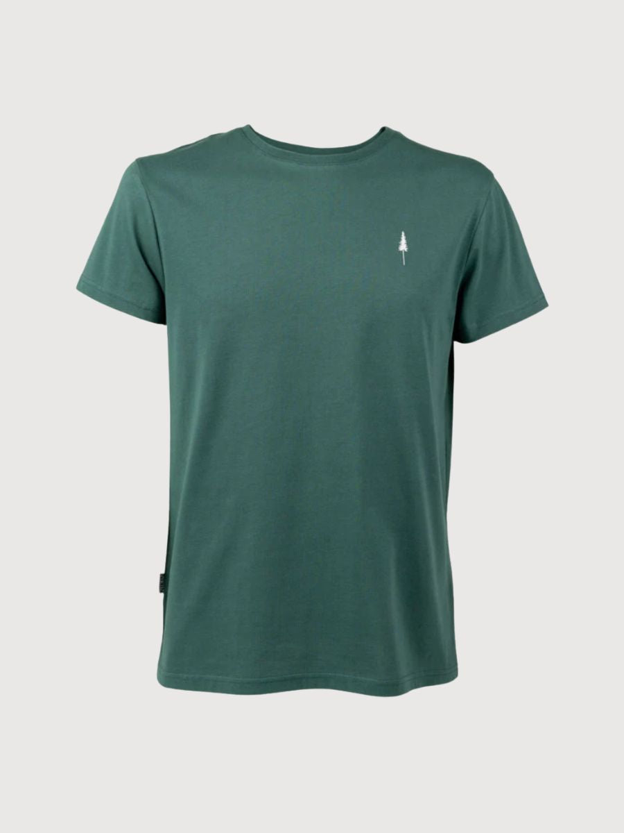 Tree T-shirt Unisex Pine Green Organic Cotton | Nikin