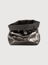 Paper Bag Medium Metallo Dark Grey/Peltro | Uashmama