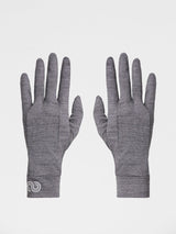 Gloves Light Grey in Merino Wool | Rewoolution