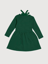 Dress Ivy Green dark Organic Cotton | Cora Happywear