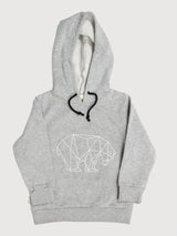 Sweatshirt Ivo Bear Grey in Organic Cotton | Cora Happywear